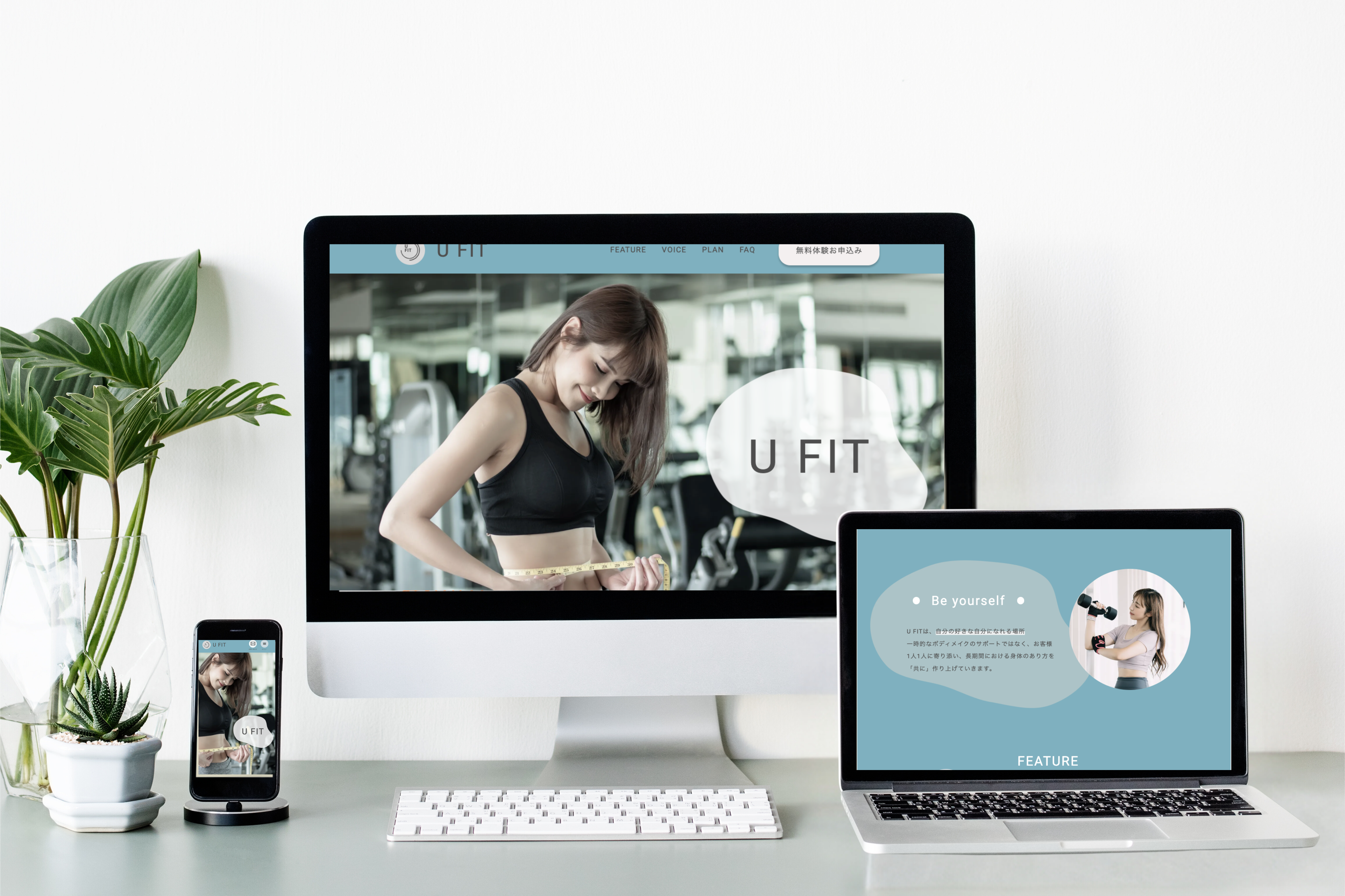 デモfitnessサイト